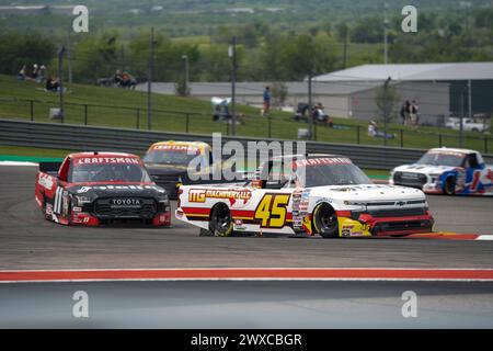 Austin, Tx, Stati Uniti. 23 marzo 2024. Ross Chastain gareggia per la XPEL 225 ad Austin, Texas, USA. (Immagine di credito: © Logan T Arce Action Sports/ASP) SOLO PER USO EDITORIALE! Non per USO commerciale! Foto Stock