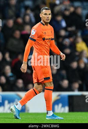 Blackburn, Regno Unito. 29 marzo 2024. Kayden Jackson di Ipswich Town, durante il match per il titolo Sky Bet Blackburn Rovers vs Ipswich Town a Ewood Park, Blackburn, Regno Unito, 29 marzo 2024 (foto di Cody Froggatt/News Images) a Blackburn, Regno Unito il 29/3/2024. (Foto di Cody Froggatt/News Images/Sipa USA) credito: SIPA USA/Alamy Live News Foto Stock