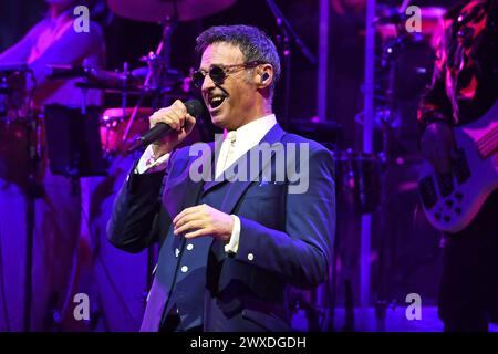 Marti Pellow si esibisce all'Eventim Apollo LONDRA, INGHILTERRA - MARZO 29: Marti Pellow si esibisce all'Eventim Apollo il 29 marzo 2024 a Londra, Inghilterra. OFFERTA ESCLUSIVA - TARIFFE SPECIALI CAP/Mar Mar/ Gran Bretagna Regno Unito Copyright: XMartinxHarris/CapitalxPicetex Foto Stock