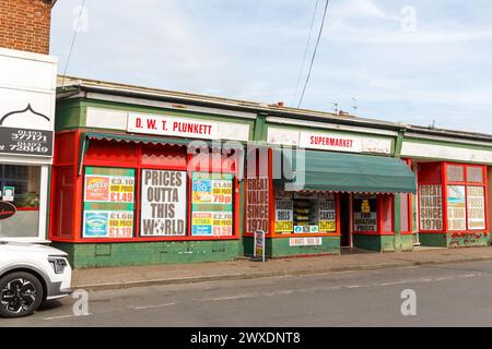 Un negozio a Caister, sul mare, nel Norfolk Foto Stock