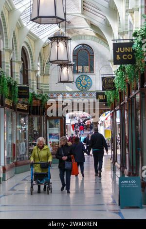 The Royal Arcade, Norwich Foto Stock