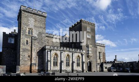 Powderham Castle, Kenton, Exeter, Devon, Inghilterra, REGNO UNITO Foto Stock