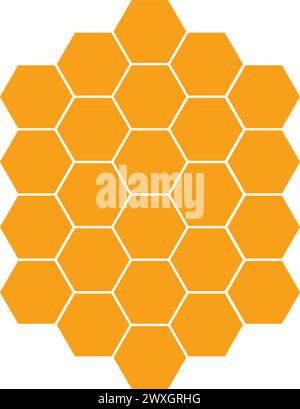 miele icona vettore illustrazione simbolo disegno Illustrazione Vettoriale