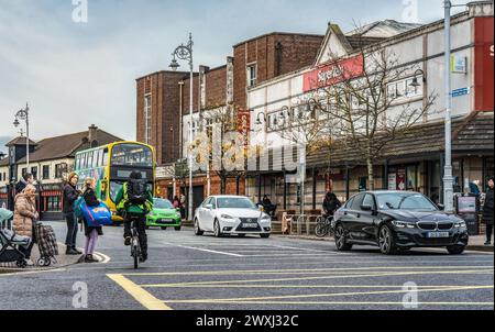 Finglas Village, Dublino, Irlanda Foto Stock