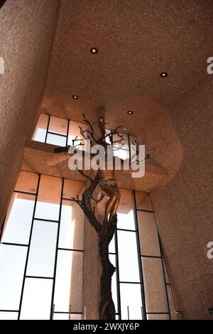 Sedona, Arizona. U.S.A. 31 dicembre 2019. La Cappella della Santa Croce Chiesa Cattolica Romana. Un sogno di Marguerite Brunswig Staude per questo Parlamento. Foto Stock