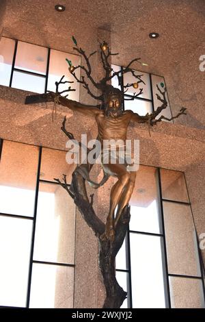 Sedona, Arizona. U.S.A. 31 dicembre 2019. La Cappella della Santa Croce Chiesa Cattolica Romana. Un sogno di Marguerite Brunswig Staude per questo Parlamento. Foto Stock