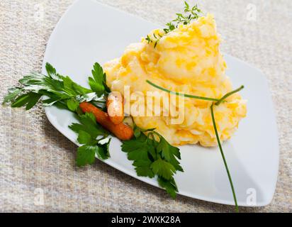 Clsnapshot - piatto di cucina scozzese Foto Stock