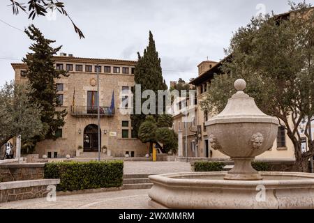 Municipio e Museo regionale, Arta, Maiorca Foto Stock