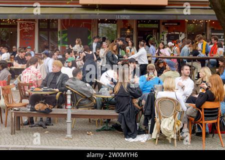 La Maison, Cafe am Paul-Lincke-Ufer a Kreuzberg, Frühling, Berlin la Maison, Cafe am Paul-Lincke-Ufer a Kreuzberg, Frühling, Berlino *** la Maison, Cafe am Paul Lincke Ufer a Kreuzberg, Spring, Berlin la Maison, Cafe am Paul Lincke Ufer a Kreuzberg, Spring, Berlino Foto Stock