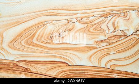 Vista ravvicinata dell'arenaria dell'Arizona. Jerome, Arizona, USA, di Dominique Braud/Dembinsky Photo Assoc Foto Stock