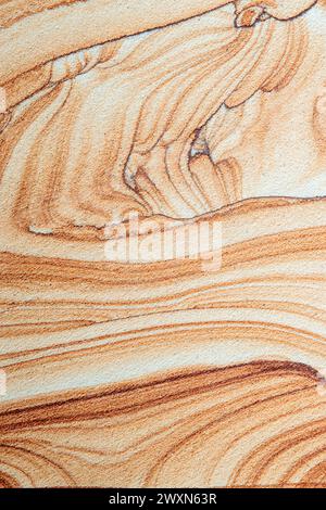 Vista ravvicinata dell'arenaria dell'Arizona. Jerome, Arizona, USA, di Dominique Braud/Dembinsky Photo Assoc Foto Stock