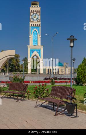 Shahristan, piazza principale, Taraz, regione di Jambyl, Kazakistan Foto Stock