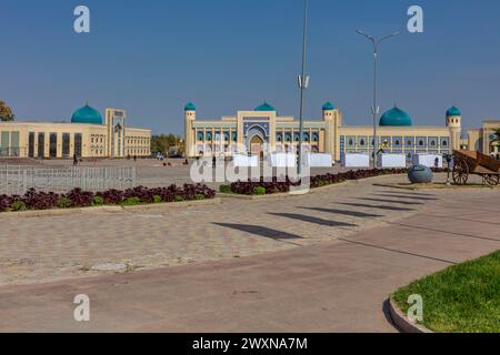 Shahristan, piazza principale, Taraz, regione di Jambyl, Kazakistan Foto Stock