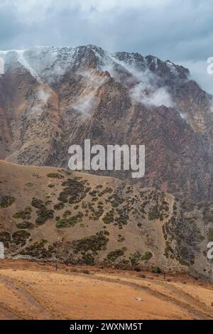 Kyrgyz Ala-Too Range, North Tien-Shan Mountains, Kirghizistan Foto Stock