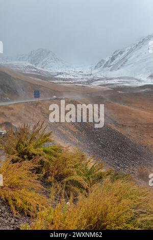 Kyrgyz Ala-Too Range, North Tien-Shan Mountains, Kirghizistan Foto Stock