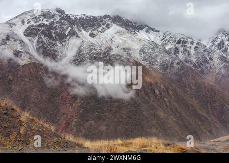 Kyrgyz Ala-Too Range, North Tien-Shan Mountains, Kirghizistan Foto Stock