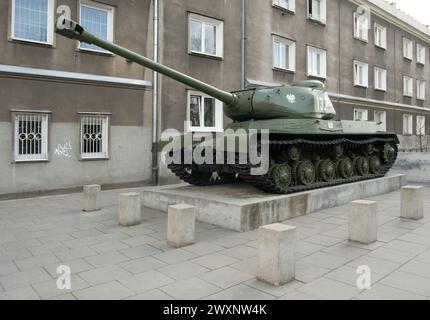 Tank a Nowa Huta, Gorali, Cracovia, Polonia Foto Stock