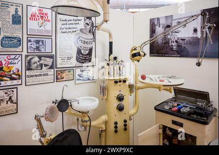 Homesteader Museum, Powell, Wyoming Foto Stock