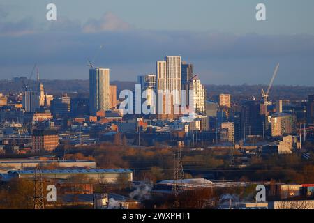 Edifici per studenti Arena Quarter nel centro di Leeds Foto Stock