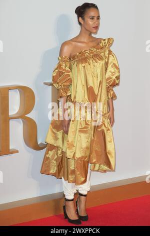 Londra, Regno Unito. 27 settembre 2018. Nella foto: Zawe Ashton partecipa alla premiere britannica di "A Star is Born" presso Eicester Square Gardens. Credito: Justin ng/Alamy Foto Stock