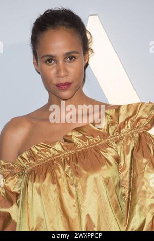 Londra, Regno Unito. 27 settembre 2018. Nella foto: Zawe Ashton partecipa alla premiere britannica di "A Star is Born" presso Eicester Square Gardens. Credito: Justin ng/Alamy Foto Stock