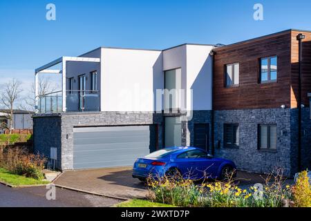 Alloggiamento personalizzato. Graven Hill, Bicester, Oxfordshire, Inghilterra Foto Stock