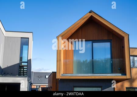 Casa costruita su misura. Graven Hill, Bicester, Oxfordshire, Inghilterra Foto Stock