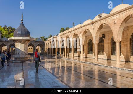 Moschea Halil-UR-Rahman, Urfa, provincia di Sanliurfa, Turchia Foto Stock