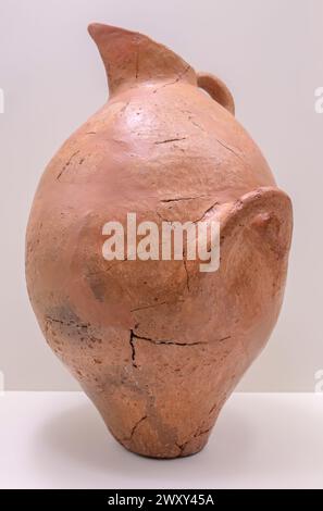 Ceramica ittita, Alacahoyuk, Alaca Hoyuk, provincia di Corum, Turchia Foto Stock