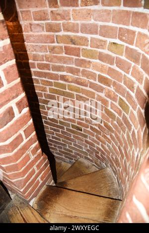 Medemblik, Paesi Bassi. 29 marzo 2024. L'interno del castello di Radboud a Medemblik. Foto di alta qualità Foto Stock