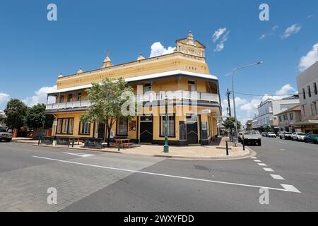 The Post Office Hotel a Maryborough, Queensland, Australia. Foto Stock