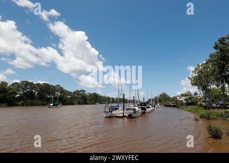 Mary River a Maryborough, Queensland, Australia Foto Stock