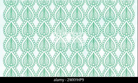 Mandala Art Design Illustrazione Vettoriale