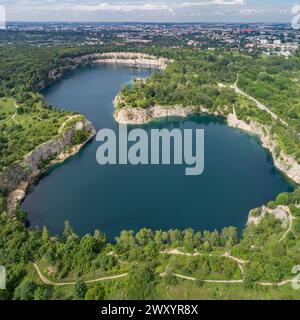 Bacino idrico di Zakrzowek, Cracovia, Polonia Foto Stock