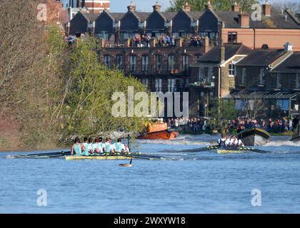 Oxford & Cambridge Boat Race Foto Stock