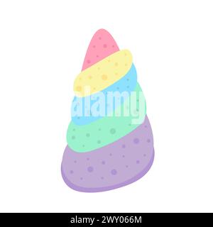 Bomba da bagno Illustrazione Vettoriale