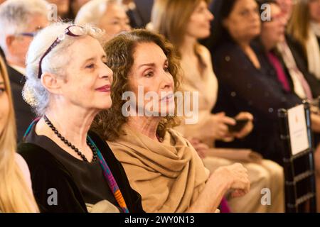 Cadice. Spagna. 20240403, Ana Belen partecipa alla consegna di medaglie d'oro al merito in Belle Arti 2022 al Palacio de Congresos il 3 aprile 2024 a Cadice, Spagna Foto Stock