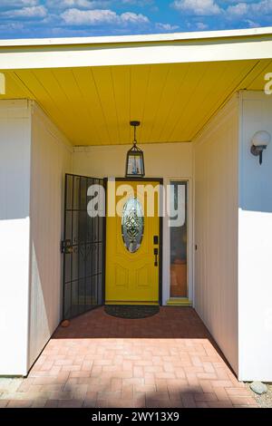 Casa con piscina - Arizona che vive nei sobborghi di Tucson. Foto Stock