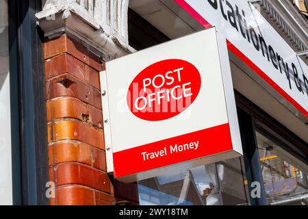 Ufficio postale di Crouch End, Londra nord, Regno Unito Foto Stock