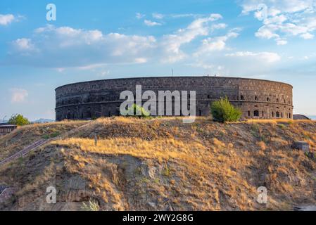 Fortezza nera nella città di Armenia Gyumri Foto Stock
