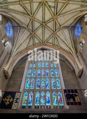 Tewkesbury Abbey Foto Stock