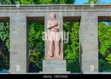 Monumento di Shahumyan nella capitale armena Erevan Foto Stock