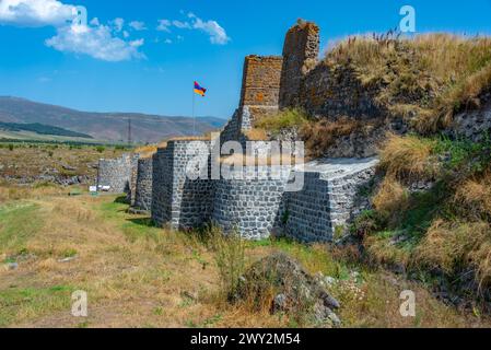 Giorno d'estate al castello di Lori in Armenia Foto Stock