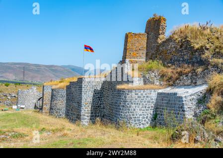 Giorno d'estate al castello di Lori in Armenia Foto Stock