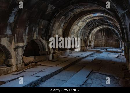 Rovine di Selim Caravanserai in Armenia Foto Stock