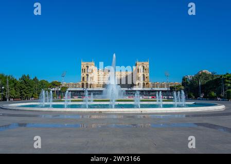 La Casa del governo dell'Azerbaigian a Baku Foto Stock