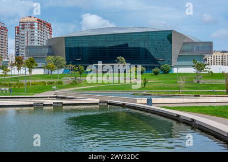 Centro congressi Baku in Azerbaigian Foto Stock