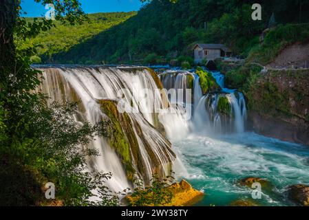 Cascata Strbacki buk in Bosnia Erzegovina Foto Stock