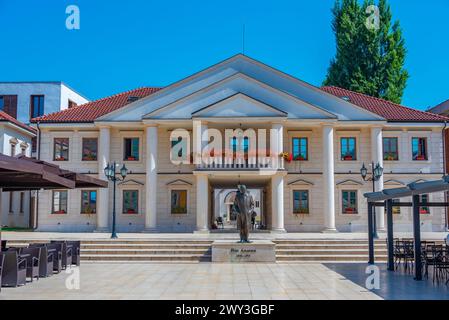 Comune di Visegrad ad Andricgrad in Bosnia-Erzegovina Foto Stock