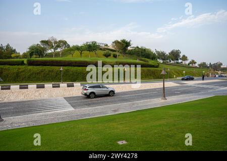 Al Hikma Courtyard, villaggio culturale katara Doha Foto Stock